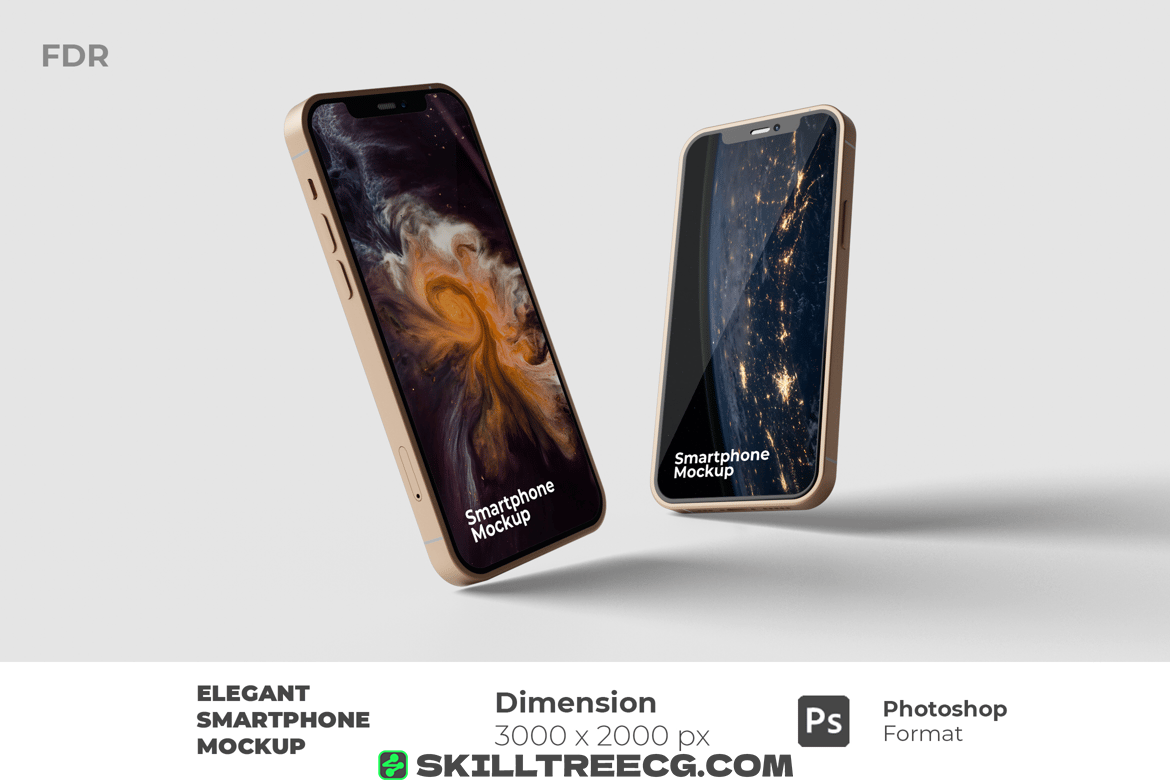 Elegant Smartphone Mockup（931882）-技能树